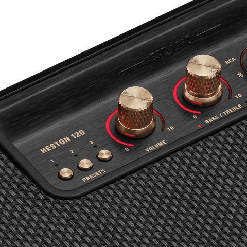 Marshall Heston 120 150W Soundbar (Dolby Atmos Immersive Sound, 5.1.2 Channel, Black)