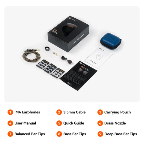 Fosi Audio IM4-B Open‑Back Wired Earbuds – All‑Day Comfort for Work, Commute, or Home