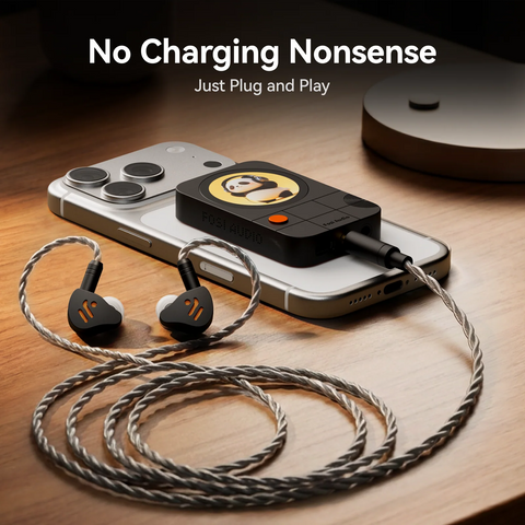 Fosi Audio IM4-B Open‑Back Wired Earbuds – All‑Day Comfort for Work, Commute, or Home