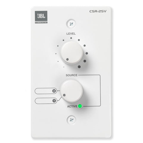 JBL CSR-2SV 2-Zone Wall Controller