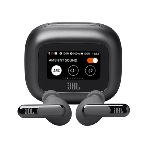 JBL Live Beam 3 True wireless Adaptive Noise Cancelling Earbuds with 10mm Dynamic Driver, JBL Signature Sound (Black)
