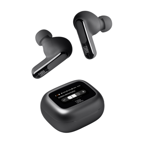 JBL Live Beam 3 True wireless Adaptive Noise Cancelling Earbuds with 10mm Dynamic Driver, JBL Signature Sound (Black)