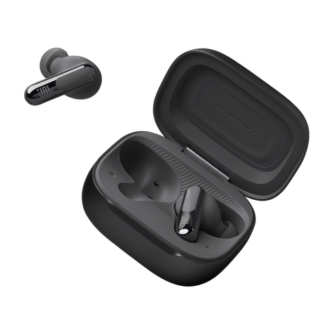 JBL Live Beam 3 True wireless Adaptive Noise Cancelling Earbuds with 10mm Dynamic Driver, JBL Signature Sound (Black)