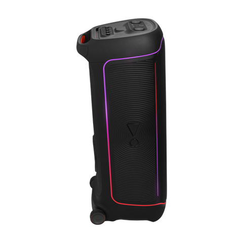 JBL Partybox Ultimate with Dynamic Lightshow, Party Pad, Dual Mic with Guitar Inputs, Pro Sound, Ipx4 Splashproof, (Black)