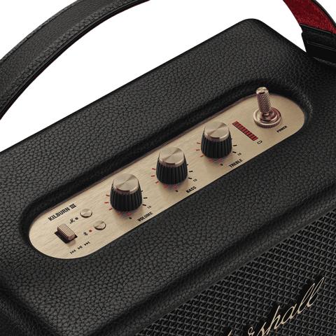 Marshall Kilburn III Portable Bluetooth Speaker (Black )