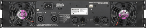Dynacord L2800FD DSP 2 x 1400W 2-channel Amplifier for Live Performance