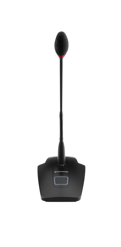 Sennheiser MAT 153-S Table Stand with LED Light Button for 5-Pin XLR Gooseneck Microphone