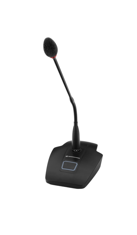 Sennheiser MAT 153-S Table Stand with LED Light Button for 5-Pin XLR Gooseneck Microphone