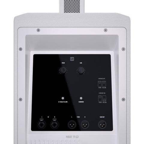 LD Systems MAUI® 11 G3 Portable cardioid column PA system