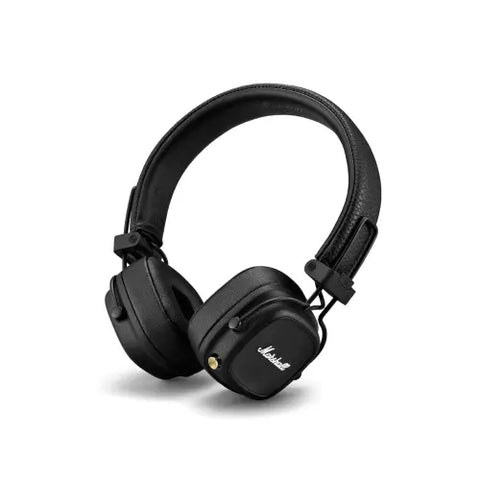 Marshall Major IV Wireless Bluetooth On Ear Headphone with Mic (Black)