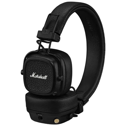 Marshall Major V Wireless On Ear Headphones, (Black)