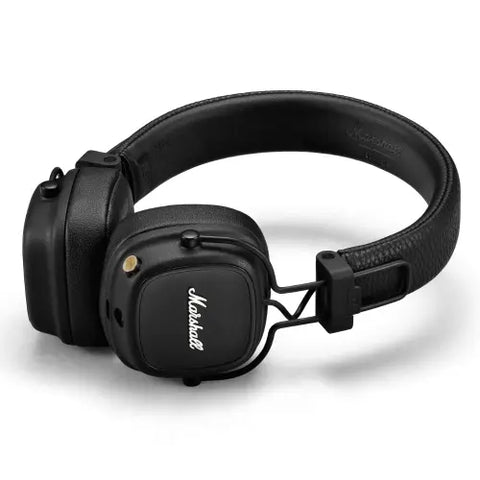 Marshall Major IV Wireless Bluetooth On Ear Headphone with Mic (Black)
