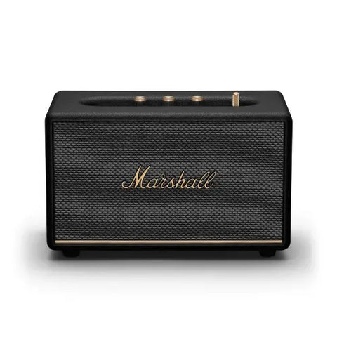 Marshall Acton III Wired Connectivity Stereo Home Speakers with Bluetooth 5.2 & RCA or 3.5mm Input – Black
