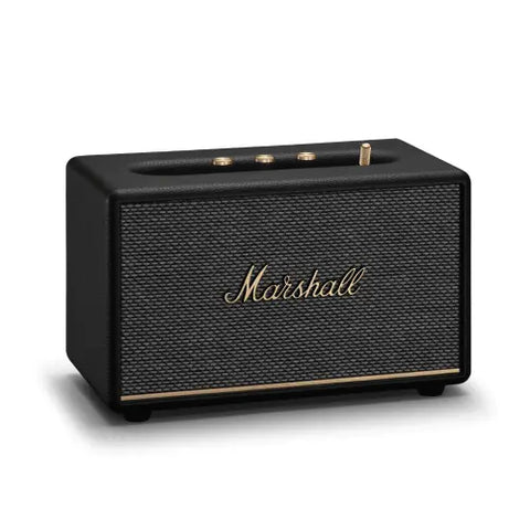Marshall Acton III Wired Connectivity Stereo Home Speakers with Bluetooth 5.2 & RCA or 3.5mm Input – Black