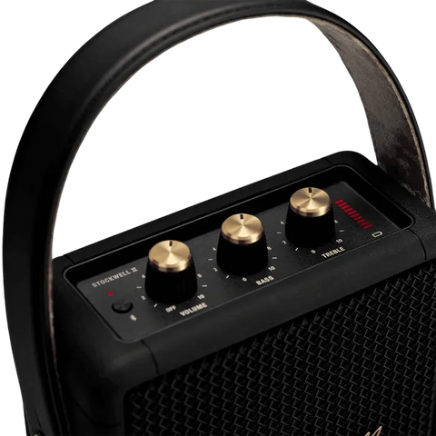 Marshall Stockwell II Portable Bluetooth Speaker Water-Resistant (IPX4) – Black