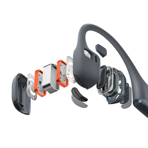 SHOKZ OPENRUN PRO 2 Bone Conduction Sports Headphones, Black