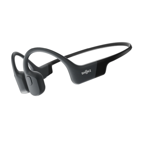 SHOKZ OPENRUN Bone Conduction Sports Headphones, Black