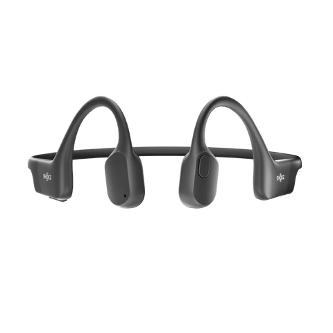 SHOKZ OPENRUN Bone Conduction Sports Headphones, Black