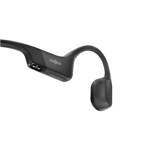 SHOKZ OPENRUN Bone Conduction Sports Headphones, Black