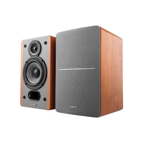 EDIFIER P12 Passive Bookshelf Speakers-Brown