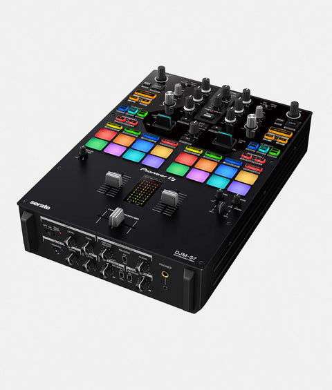 Pioneer DJM-S7 Scratch-style 2-channel performance DJ mixer (Black)