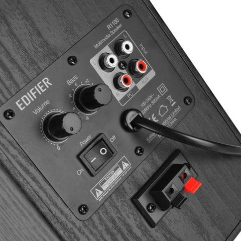 Edifier R1100 Active Bookshelf Speaker -Black