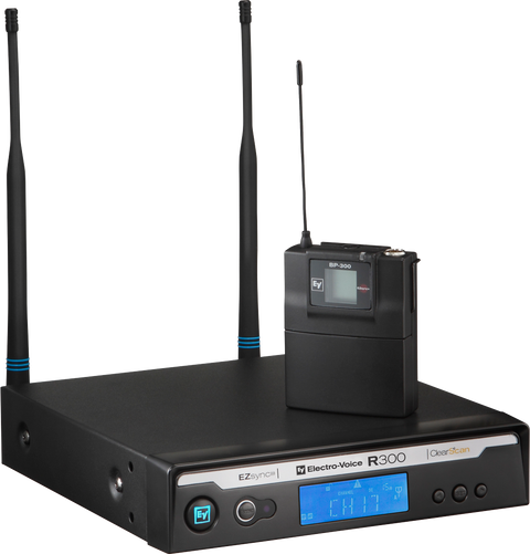Electro-Voice R300-E-A Head worn system with HM3 omni‑directional microphone