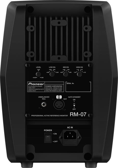 Pioneer RM-07 6.5” Active Reference Monitor with HD coaxial drivers