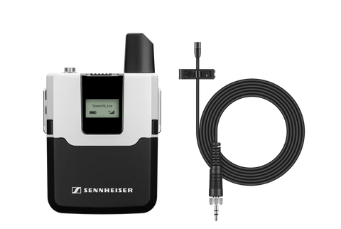Sennheiser SL Bodypack-MKE 2 KIT DW-3 Speechline Digital Lavalier Microphone.