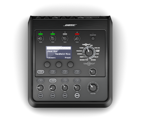 BOSE T4S ToneMatch 4-Channel Audio Mixer and USB