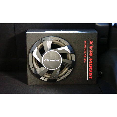 Pioneer TS-WX300A is a 12-inch active (powered) subwoofer