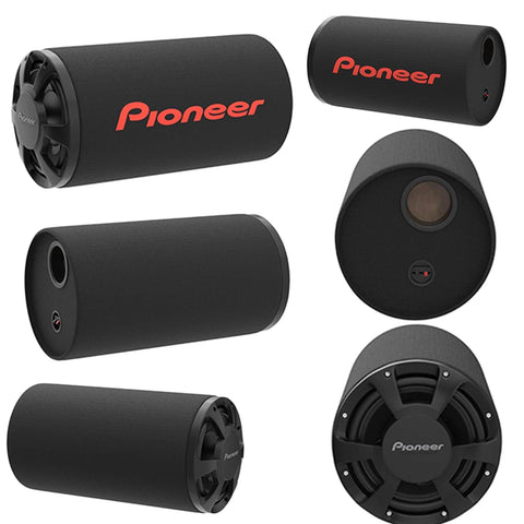 Pioneer TS-WX306T  12-inch car subwoofer pre-loaded bass-reflex tube enclosure