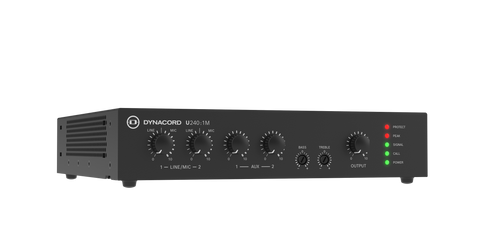 Dynacord U240:1M-EU  240W, 1 Channel Mixer Amplifier