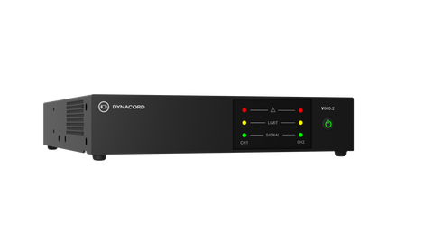 Dynacord V600:2 2-Channel Power Amplifier for Commercial Installations