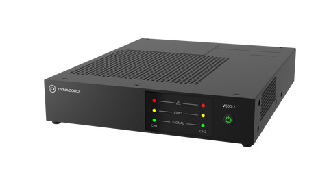 Dynacord V600:2 2-Channel Power Amplifier for Commercial Installations