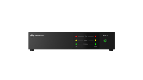 Dynacord V600:2 2-Channel Power Amplifier for Commercial Installations