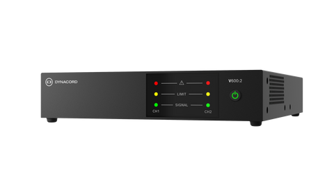 Dynacord V600:2 2-Channel Power Amplifier for Commercial Installations