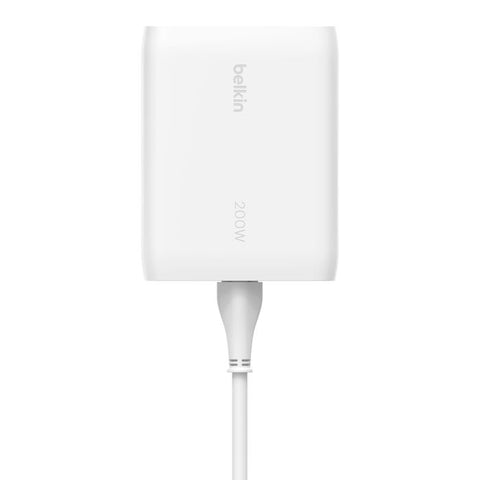 Belikin 200W 4-Port (4 USB-C PD 3.0) USB-C GaN Fast Charger