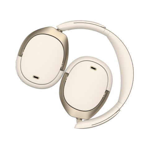 Edifier Wireless WH950NB Noise Cancellation Over-Ear Headphones - Ivory