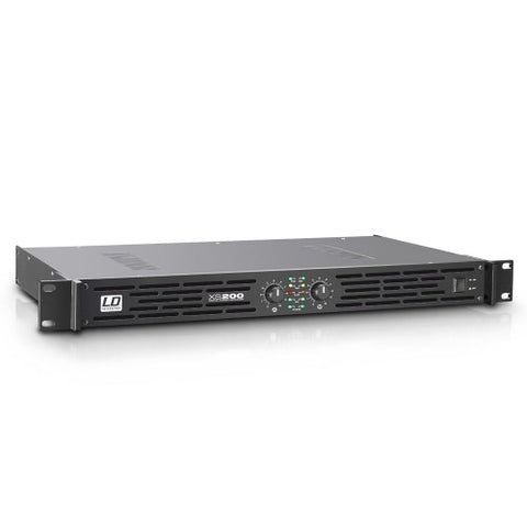 LD Systems (LDXS200)XS 200 PA Power Amplifier Class D 2 x 100 W 4 Ohms