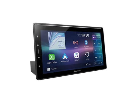 Pioneer DMH-ZF9650BT Car Stereos Direct key to quickly access the Apple CarPlay or Android Auto GUI.