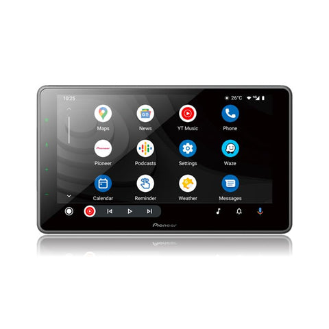 Pioneer DMH-ZF9650BT Car Stereos Direct key to quickly access the Apple CarPlay or Android Auto GUI.