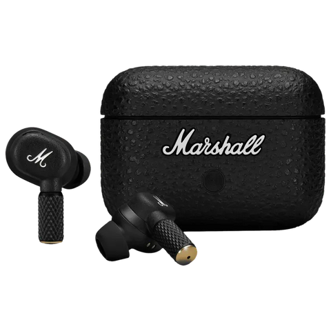 Marshall Motif II ANC- Bluetooth Headphones, Earbuds, 30 Hours Playtime – Black